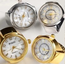 Unisex Fashionable  Finger Ring Quartz   Watches.   VARIOUS STYLES /COLOURS