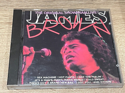 James Brown - The Original Showman Live! - CD Album - 1988 Streetlife