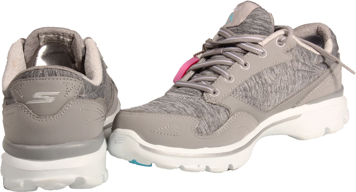 Skechers Go Walk 3 Womens Sneaker Gray US Size 5
