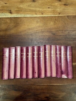MOLIÈRE OEUVRES COMPLETES 1893 Collection Guillaume 12/12 Vol - Photo 1/4