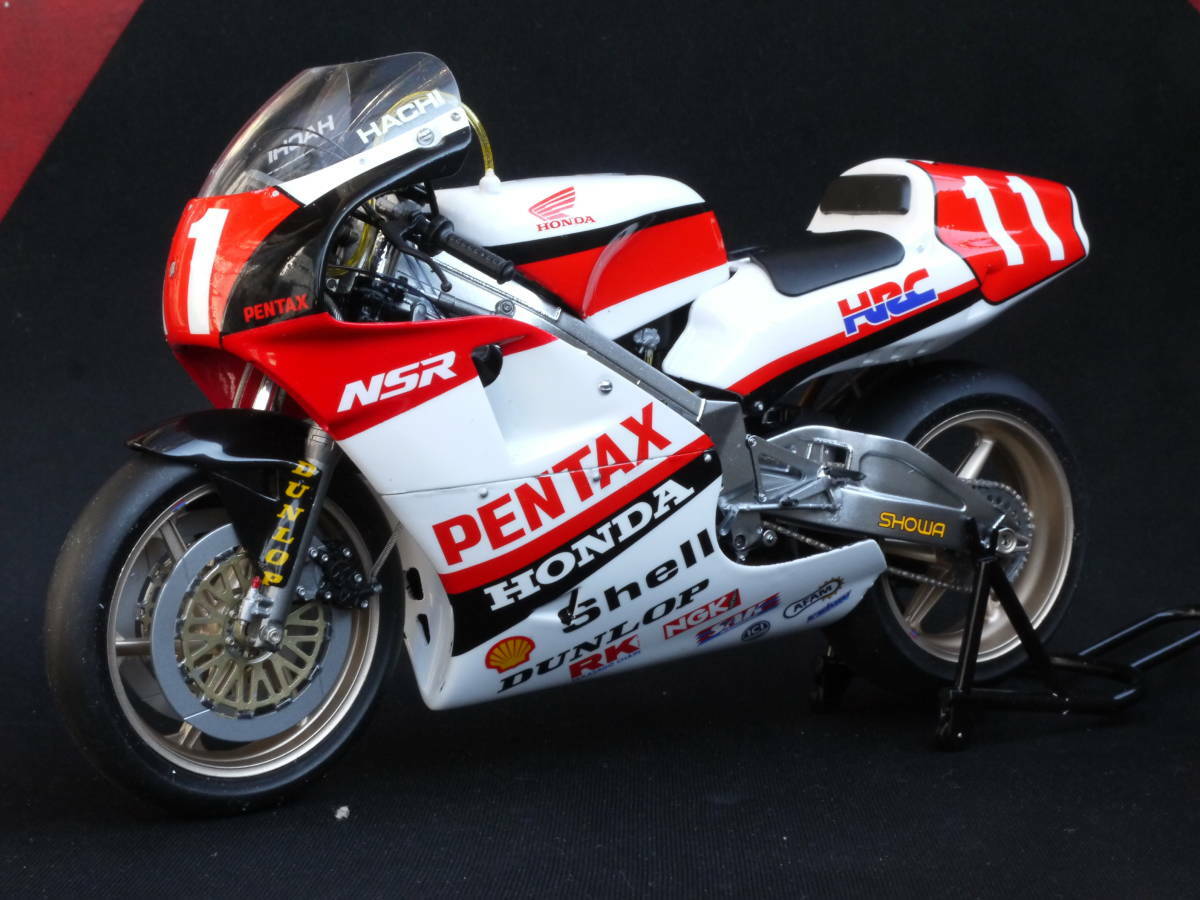 Rare model kit Hasegawa 1/12 Honda NSR500 1989 GP500 PENTAX