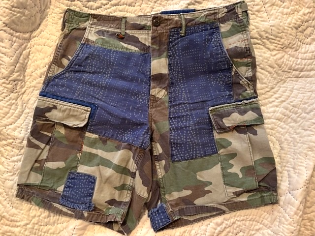 Ralph Lauren Polo Denim Supply Military Sashiko Patchwork Camo