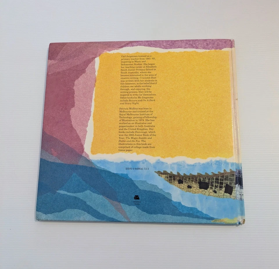 Crocodile Beat ~ Gail Jorgensen Patricia Mullins HC 1988 Signed + hand drawn  - Image 2 of 4