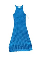 Eliza J Dress Womens Small Crochet Boho Coastal Cowgirl Preppy Cottagecore 90s