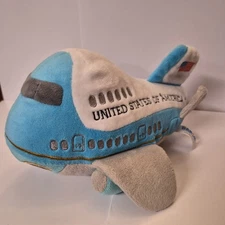 AIR FORCE ONE President of the United States Boeing 747 Airplane Plush Toy NEW