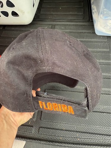 Harley Davidson Orlando Florida Mütze schwarz & orange Biker Motorrad Ball Cap - Bild 2 von 3