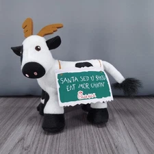 Chik Fil A Reindeer Cow Santa Sed U Shud Eat Mor Chikin