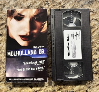 Universal Mulholland Dr. VHS Promo Thriller R David Lynch 2001