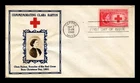 CLARA BARTON FIRST DAY COVER USA 1948 RED CROSS FDC CACHET