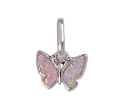 New 100% Authentic PANDORA ME 925 Pink Butterfly Mini Dangle Charm