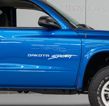 Premium Dakota Sport Pickup Vinyl Decal Stickers - Many Colors Premium Dakota Sport Pickup Vinyl Decal Stickers - Many Colors