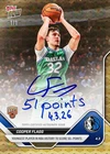 Cooper Flagg Topps Now Rookie Auto 1/1 51 Points Inscribed *presale*potential1/1