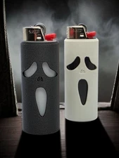 Ghost Face Scream Bic Sleeve