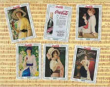 6 Coca-Cola Collectible Cards-Series 2-1994 Trade Cards-Ephemera