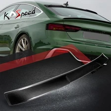 STP-Style Rear Window Windshield Roof Spoiler for 17-21 Audi A5 Quattro RS5 S5