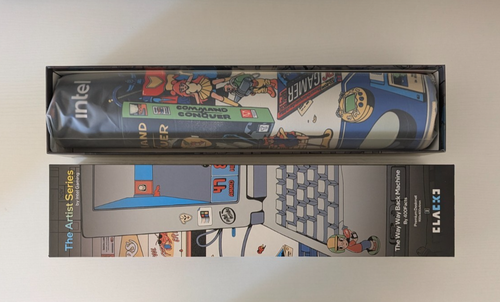 Intel Gaming Artist Series Mauspad - 400 Fakten - Bild 2 von 3