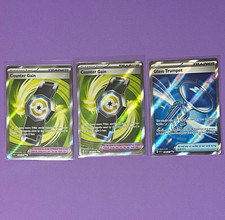 Pokemon TCG Ascended Heroes Trainer Lot (3) Counter Gain x2, Glass Trumpet