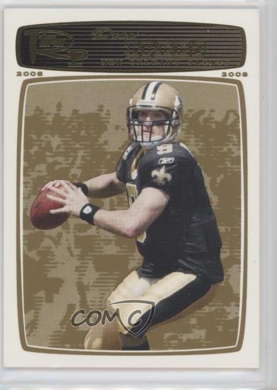 2008 Topps Rookie Progression Gold 127/199 Drew Brees #1 HOF 19zq