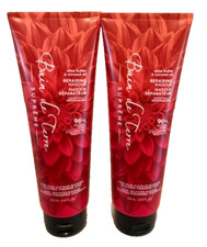 Lot of 2-Bain de Terre Shea Butter  Coconut Oil Repairing Masque  8.45 oz  Fast