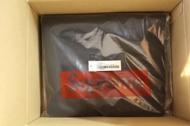 Pull 23AW Supreme Pilled 23FW moyen M noir logo S petite boîte éponge B