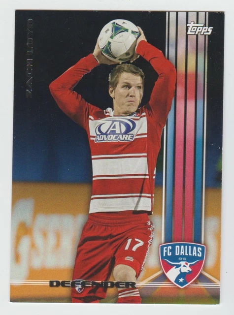 Zach Loyd FC Dallas 2013 Topps MLS Soccer BLACK Parallel #111 SP #08/10 SSP /10