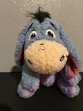 Vintage 1999 Disney Mattel Eeyore Talking Plush Stuffed Toy