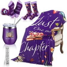 4 Pcs Book Lovers Gifts for Women Teacher Appreciation Week Book Gift Include...