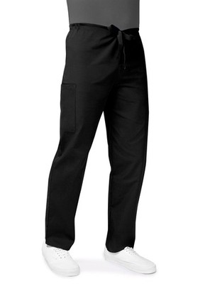 Adar Men Women Medical Nursing Uniform Multi Pocket Scrub Tapered Leg Pants