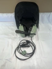 DAVID CLARK H20-10S HEADSET PILOT AIRPLANE AVIATION AIRCRAFT HEADPHONES WWSHIP*