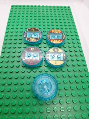 5x Lego Dimensions Toy Tag für Gadgets, Disc 18603, 18602
