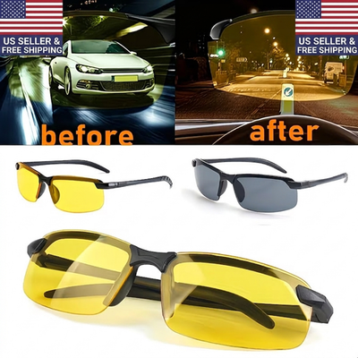 #ad #ad As Seen On TV BattleVision Night Vision Glasses by BulbHead Anti Glare Driving $5.00