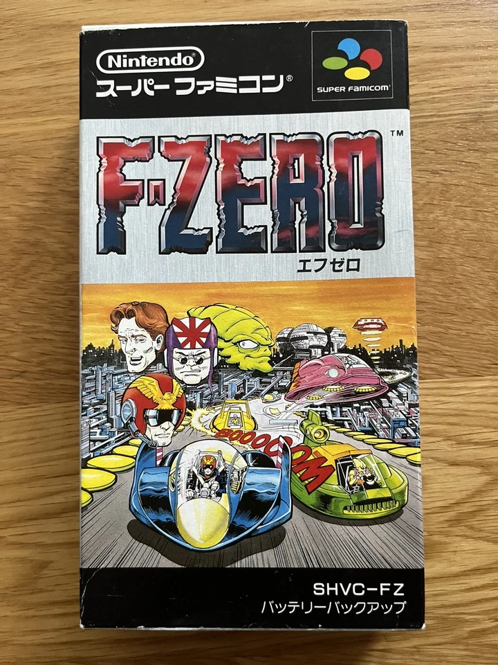 COMPLETE! F-Zero Turbo SFC Japan SNES Super Nintendo Famicom Boxed! Fzero F Zero - Image 3 of 4