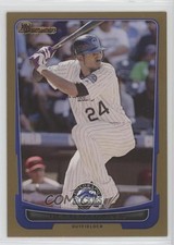 2012 Bowman Gold Border Dexter Fowler #31 t6r