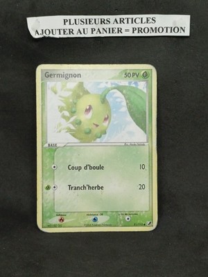 Pokemon Karte Französisch Germignon 51/115 ex Hidden Force 