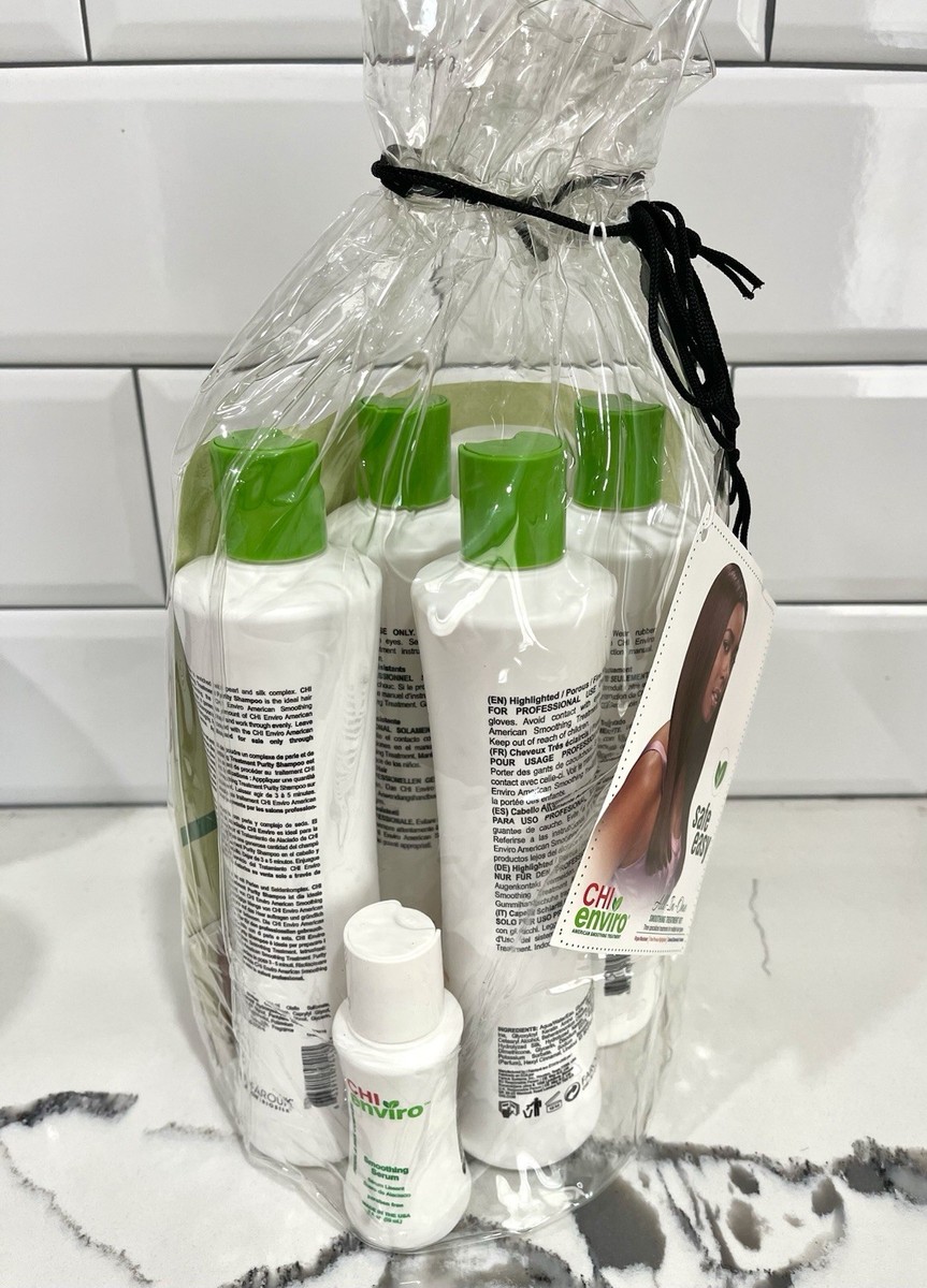 CHI Enviro All In One Smoothing Treatment Kit - Colored, Virgin