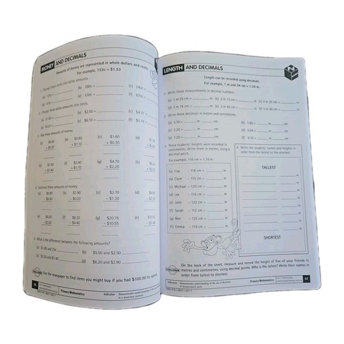 Primary Mathematics Workbook - Book E - Age 9-10 - Free Delivery - Picture 2 of 3
