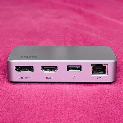 Elgato Thunderbolt 3 Mini Dock - USB-C zu DisplayPort, HDMI, LAN, USB-A