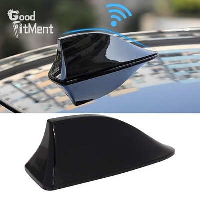 Universal Schwarz Auto Antenne Haifischflossen-Antenne Dachantenne FM/AM Radio
