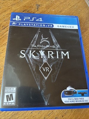 The Elder Scrolls: V Skyrim VR (Sony PlayStation 4 , 2017) Complete Very Good Co