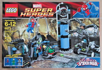 Lego 6873 Marvel Super Heroes ~ SPIDER-MAN'S DOC OCK AMBUSH ~ NEW SEALED Retired