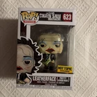 Funko Pop Vinyl Movies Figure #623 Leatherface Texas Chainsaw Massacre BOX FLAWS