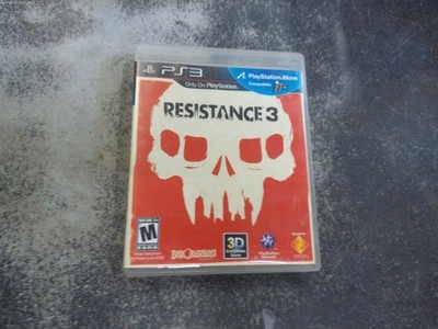 Resistance 3 PS3 Game Disc w/ Case