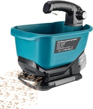 3.7l Salt Spreader For Makita 18v Battery Handheld Fertilizer Spreader For Lawns 3.7l Salt Spreader For Makita 18v Battery Handheld Fertilizer Spreader For Lawns