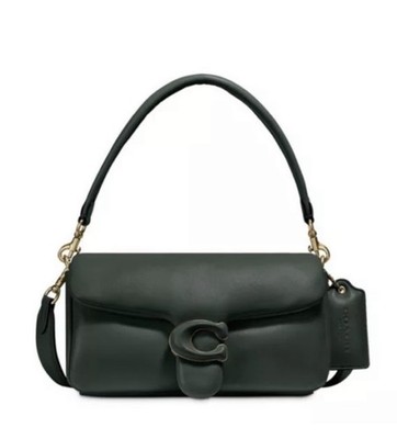   Coach Pillow Tabby 26 Brass/ Amazon Green C0772Crossbody Bag