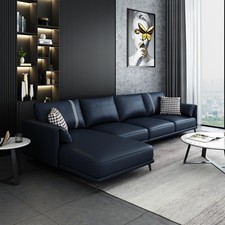 Hochwertige Eckcouch Wohnlandschaft Ecksofa L...