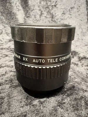 APE Rokunar 3X Auto Tele Converter Camera Lens with Leather Case And Caps