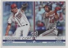 2019 Topps Update Rookie Combos Rainbow Foil Jake Noll James Bourque #US210 nh6