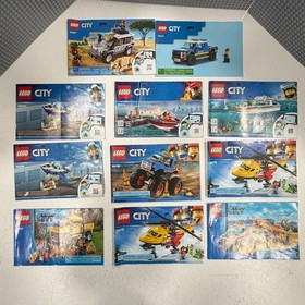 Lego 46 City Manuals 60035 60319 60244 60027 60114 60055 60088 40236  + More !