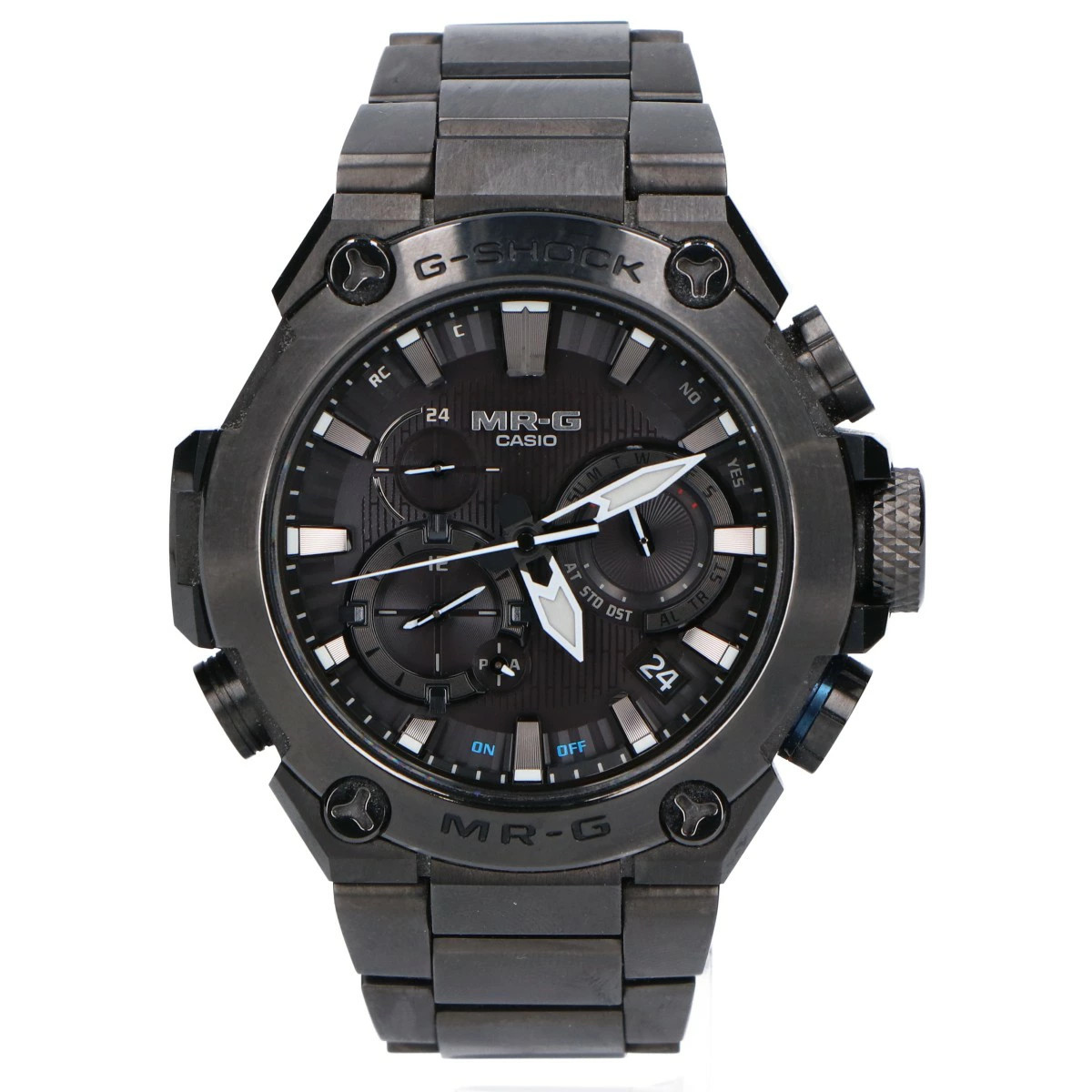 G-Shock MRG-B2000B-1A1JR Tough Solar Radio Controlled Watch, Black image 2