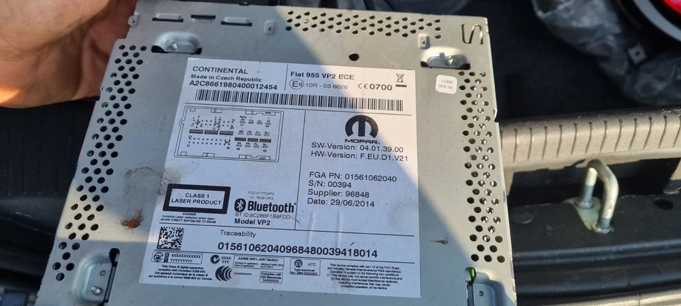 Autoradio Alfa Romeo Mito  - Immagine 3 di 3